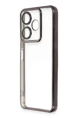 Redmi 13 4G Kılıf  Lensli Silikon - Siyah