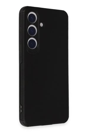 Samsung Galaxy S24 Kılıf Loop Deri Silikon - Siyah