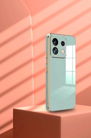 Poco M6 Pro 4G Kılıf Volet Silikon - Mor