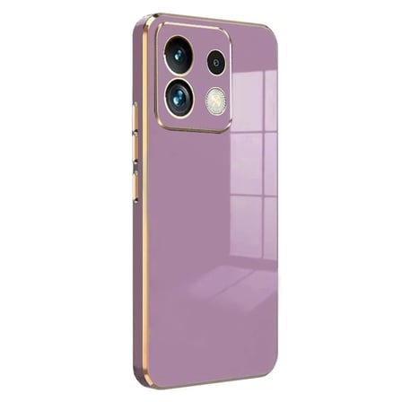 Poco M6 Pro 4G Kılıf Volet Silikon - Mor