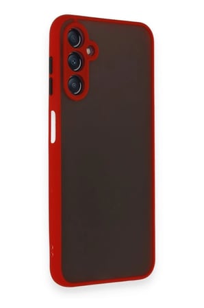Samsung Galaxy A25 5G Kılıf Montreal Silikon Kapak - Kırmızı