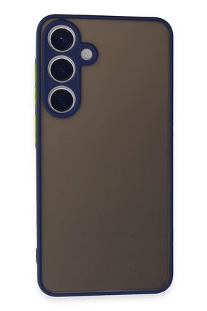 Samsung Galaxy S24 Kılıf Montreal Silikon Kapak - Lacivert