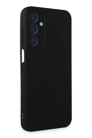 Samsung Galaxy A25 5G Kılıf Nano içi Kadife Silikon - Siyah