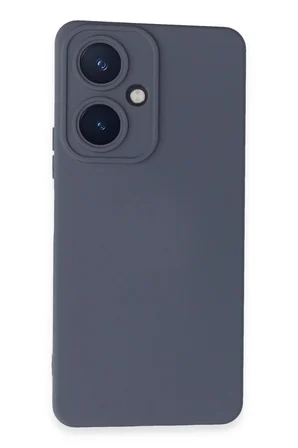 Vivo Y27 Kılıf Nano içi Kadife Silikon - Gri