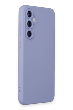 Samsung Galaxy S24 Kılıf Nano içi Kadife Silikon - Lila