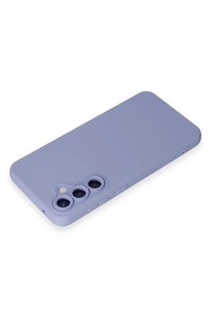 Samsung Galaxy S24 Kılıf Nano içi Kadife Silikon - Lila