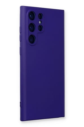Samsung Galaxy S24 Ultra Kılıf Nano içi Kadife Silikon - Mor