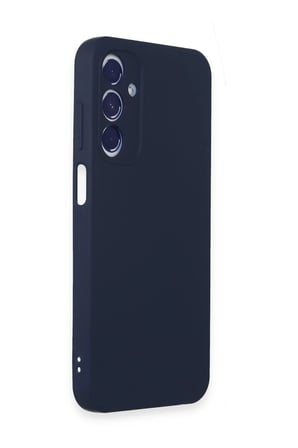 Samsung Galaxy A15 4G Kılıf First Silikon - Lacivert