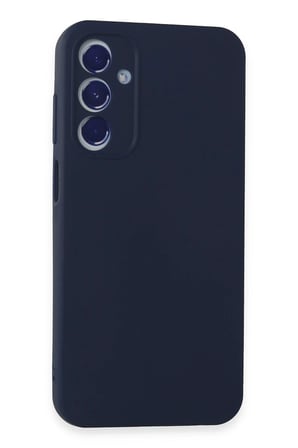 Samsung Galaxy A35 5G Kılıf First Silikon - Lacivert