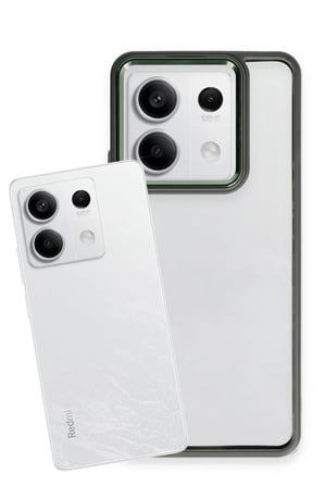 Redmi Note 13 Pro 5G Kılıf Power Silikon - Koyu Yeşil