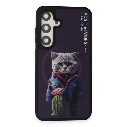 Samsung Galaxy S24 Fun Magsafe Kapak - Derin Mor