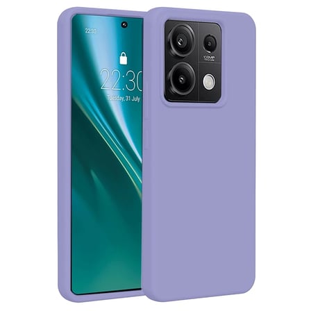 Redmi Note 13 Pro 4G Kılıf First Silikon - Lila