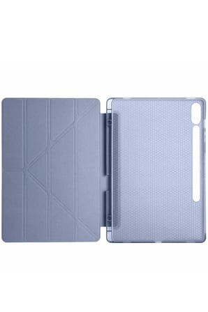 Samsung Galaxy X610 Tab S9 FE Plus 12.4 Kılıf Kalemlikli Mars Tablet Kılıfı - Lavender