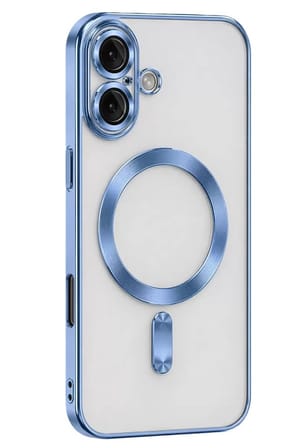 iPhone 16 Kılıf Kross Magneticsafe Kapak - Sierra Blue