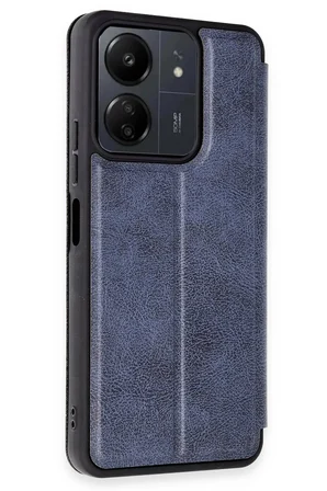 Redmi 13C Kılıf Flip Cover - Lacivert