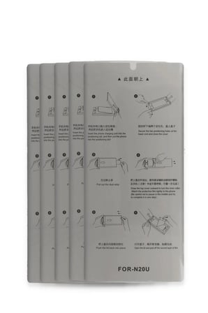 Samsung Galaxy Note 20 Ultra AutoKit 5in1 Fiber Hayalet Polymer Nano Ekran Koruyucu