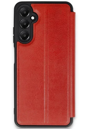 Samsung Galaxy A35 5G Kılıf Flip Cover - Kırmızı