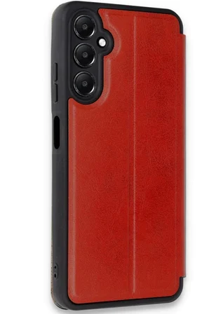 Samsung Galaxy A35 5G Kılıf Flip Cover - Kırmızı
