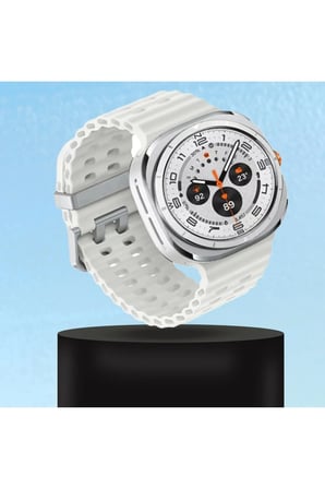 Watch 7 Ultra KR417 Rug Silikon Kordon - Lacivert