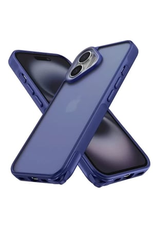 iPhone 16 Kılıf Elegant Kapak - Lacivert
