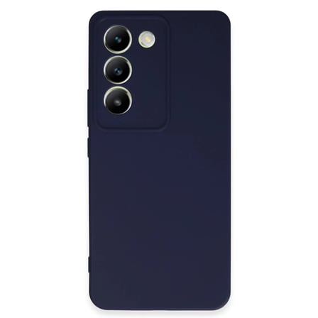 Vivo V30 Lite 4G Kılıf First Silikon - Lacivert