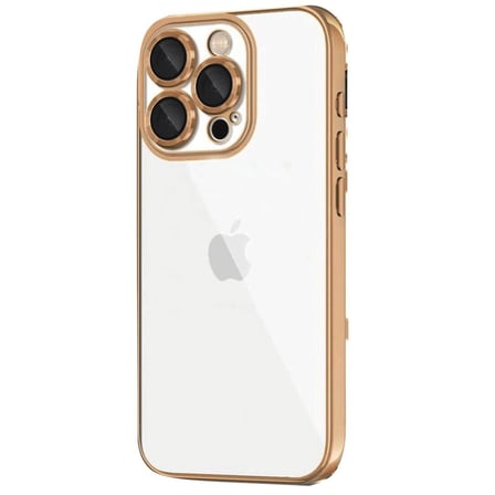 iPhone 16 Pro Max Kılıf  Lensli Silikon - Desert