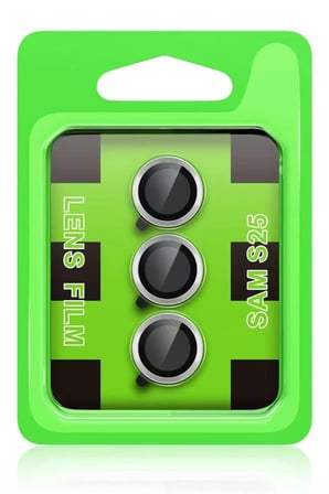 Samsung Galaxy S24 FE Raze Metal Kamera Lens - Siyah