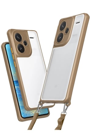 Redmi Note 13 Pro Plus Kılıf Penta Silikon Kılıf - Çöl Titanyum