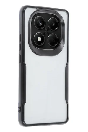 Redmi Note 14 Pro 4G Kılıf Boyi Silikon Kapak - Siyah