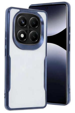 Redmi Note 14 Pro 5G Kılıf Boyi Silikon Kapak - Lacivert