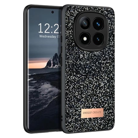   Redmi Note 14 Pro 4G Bright Simli Kapak - Siyah