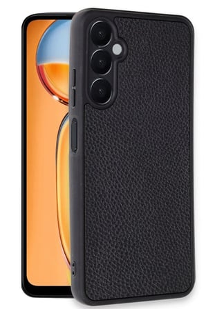 Samsung Galaxy A36 Kılıf Aras Deri Kapak - Siyah