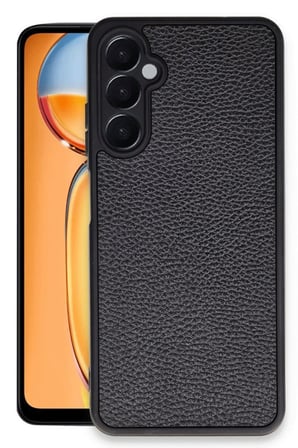 Samsung Galaxy A36 Kılıf Aras Deri Kapak - Siyah