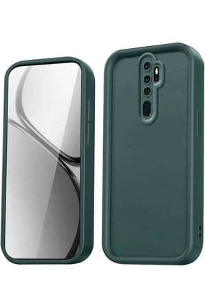 Redmi Note 8 Pro Kılıf Viera Silikon - Koyu Yeşil