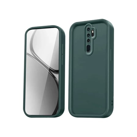 Redmi Note 8 Pro Kılıf Viera Silikon - Koyu Yeşil