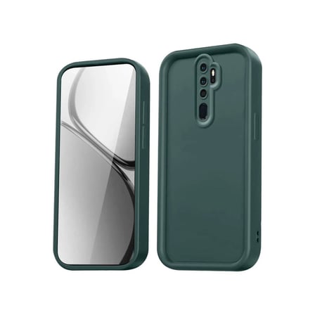 Redmi Note 8 Pro Kılıf Viera Silikon - Koyu Yeşil