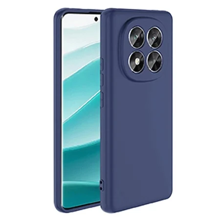 Redmi Note 14 Pro 5G Kılıf First Silikon - Lacivert