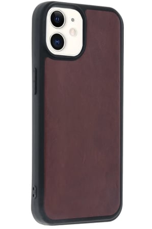 iPhone 11 Kılıf Aras Deri Kapak - Bordo