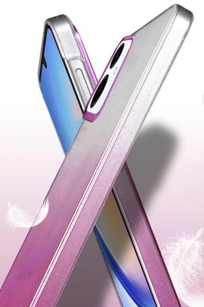 Samsung Galaxy A06 Glossy Kapak - Mavi