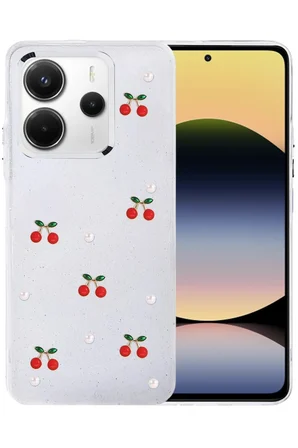 Redmi Note 14 4G Fiyonk Desenli Kapak - Desen 9
