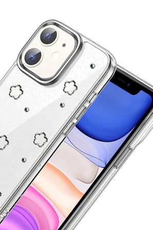 iPhone 12 Fiyonk Desenli Kapak - Desen 2