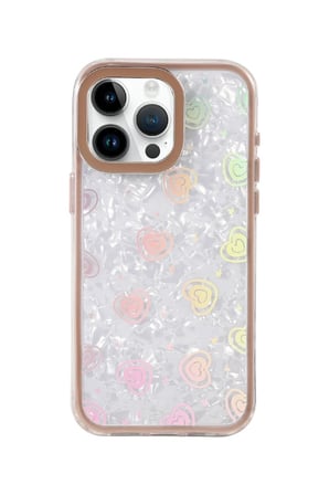 iPhone 15 Pro Lumi Desenli Kapak - Çöl Titanyum