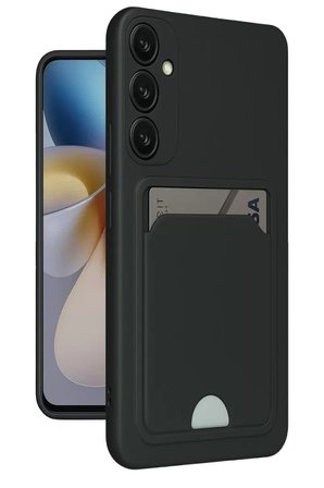 Samsung Galaxy S24 Plus Kelvin Kartvizitli Silikon - Siyah