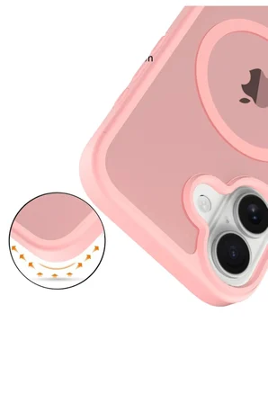 iPhone 17 Jota Magsafe Kapak - Pudra
