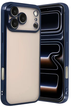 iPhone 17 Pro Max  Lensli Silikon - Lacivert