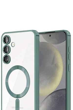 Samsung Galaxy A16 5G Kross Magneticsafe Kapak - Koyu Yeşil