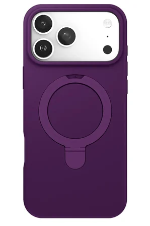 iPhone 17 Pro Regal Magsafe Standlı Kapak - Derin Mor
