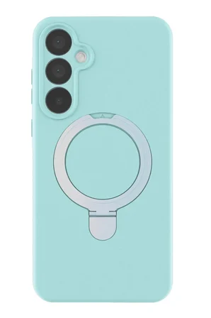 Samsung Galaxy A55 5G Regal Magsafe Standlı Kapak - Su Yeşili