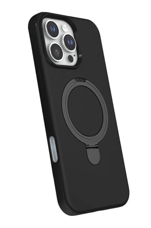 iPhone 16 Pro Max Regal Magsafe Standlı Kapak - Siyah