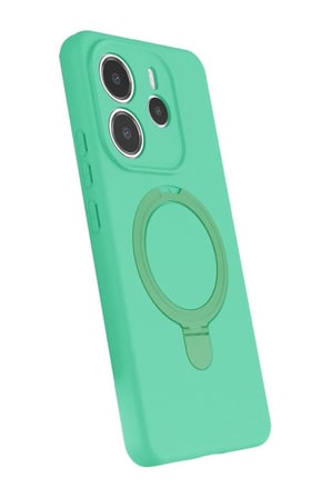 Redmi Note 14 4G Regal Magsafe Standlı Kapak - Yeşil
